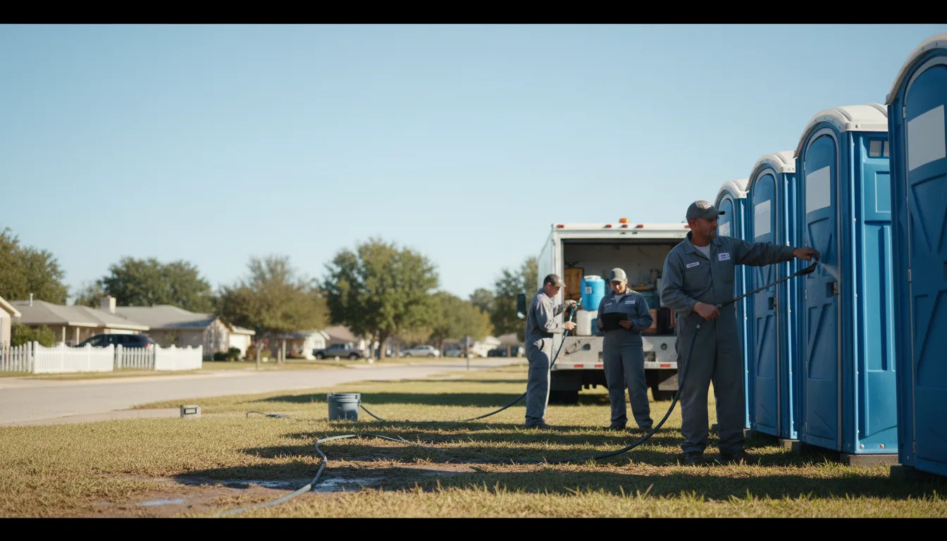 Long-Term Portable Toilet Rental in Alburnett, IA near me
